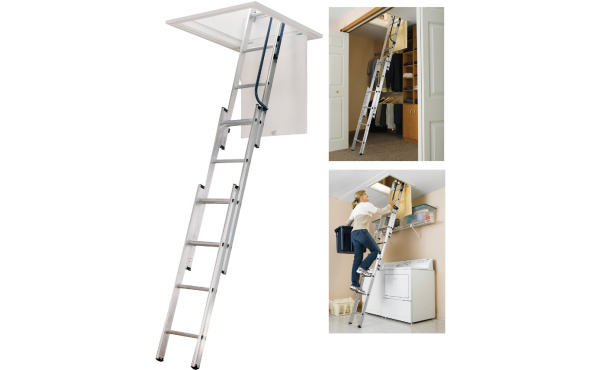 Werner Universal Aluminum Attic Stairs - Assorted Sizes