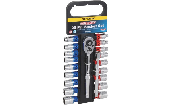 Channellock Standard and Metric 3/8", 1/4", 1/2" Socket Sets
